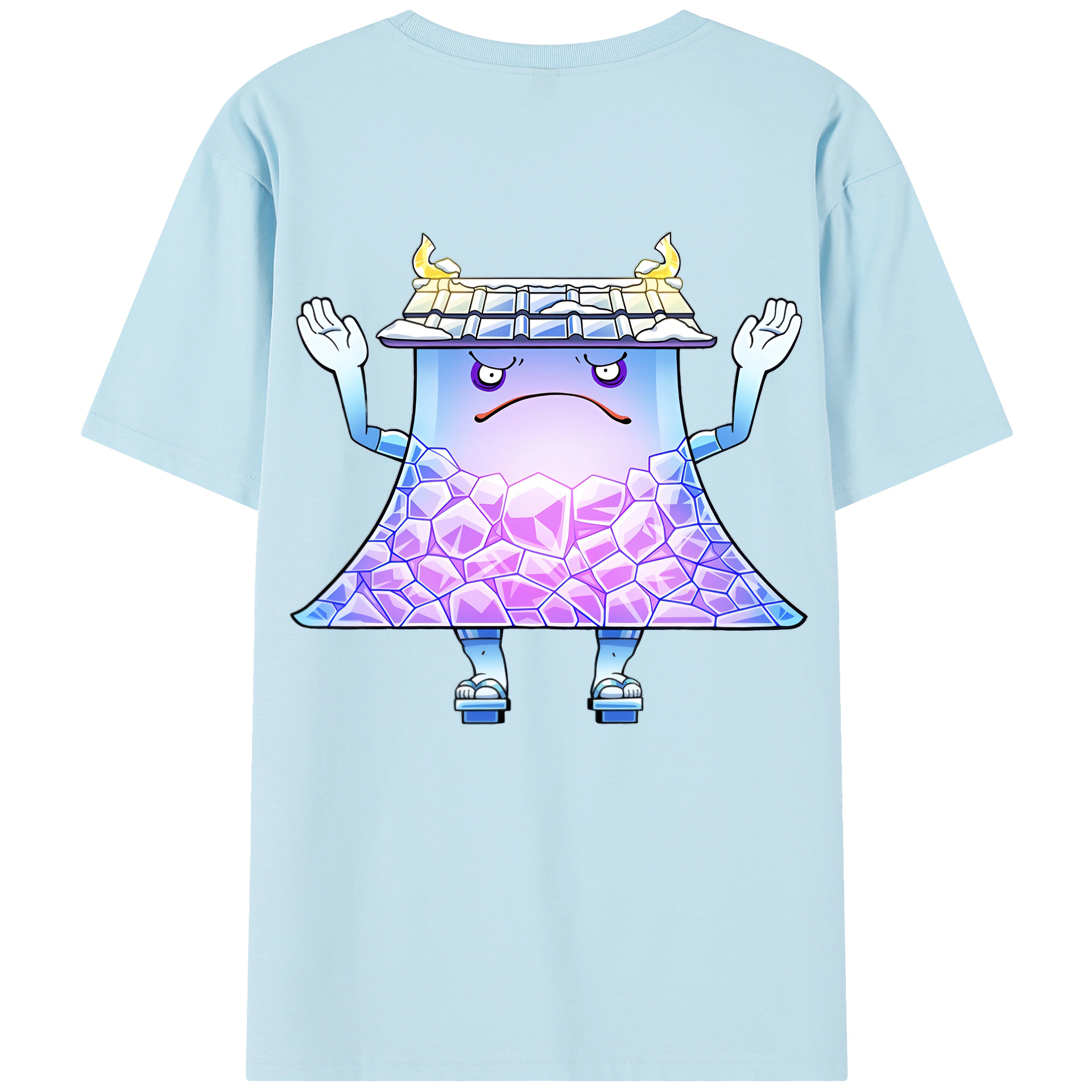 （画像用） 妖怪ウォッチ Yo-kai Watch 綿100％半袖Tシャツ（背面プリント）